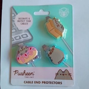 Pusheen cable end protectors BNIB VHTF RARE